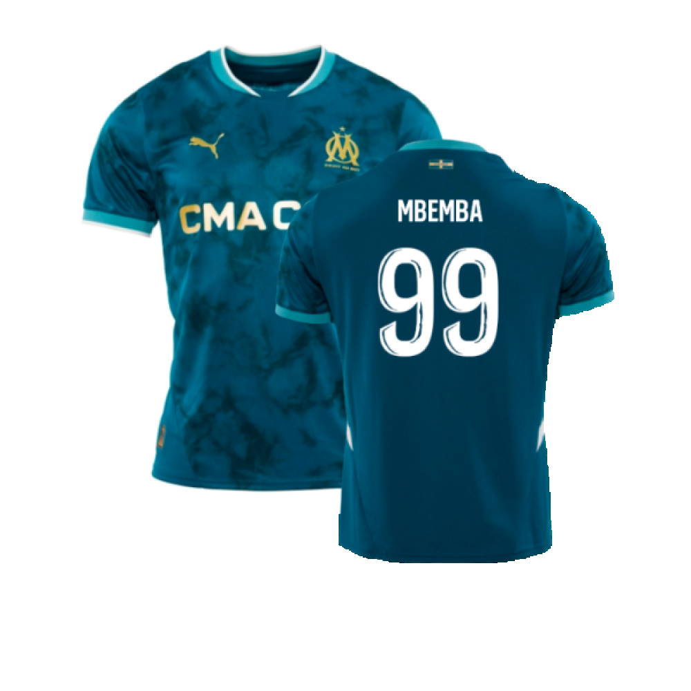 2024-2025 Marseille Away Shirt (Mbemba 99)