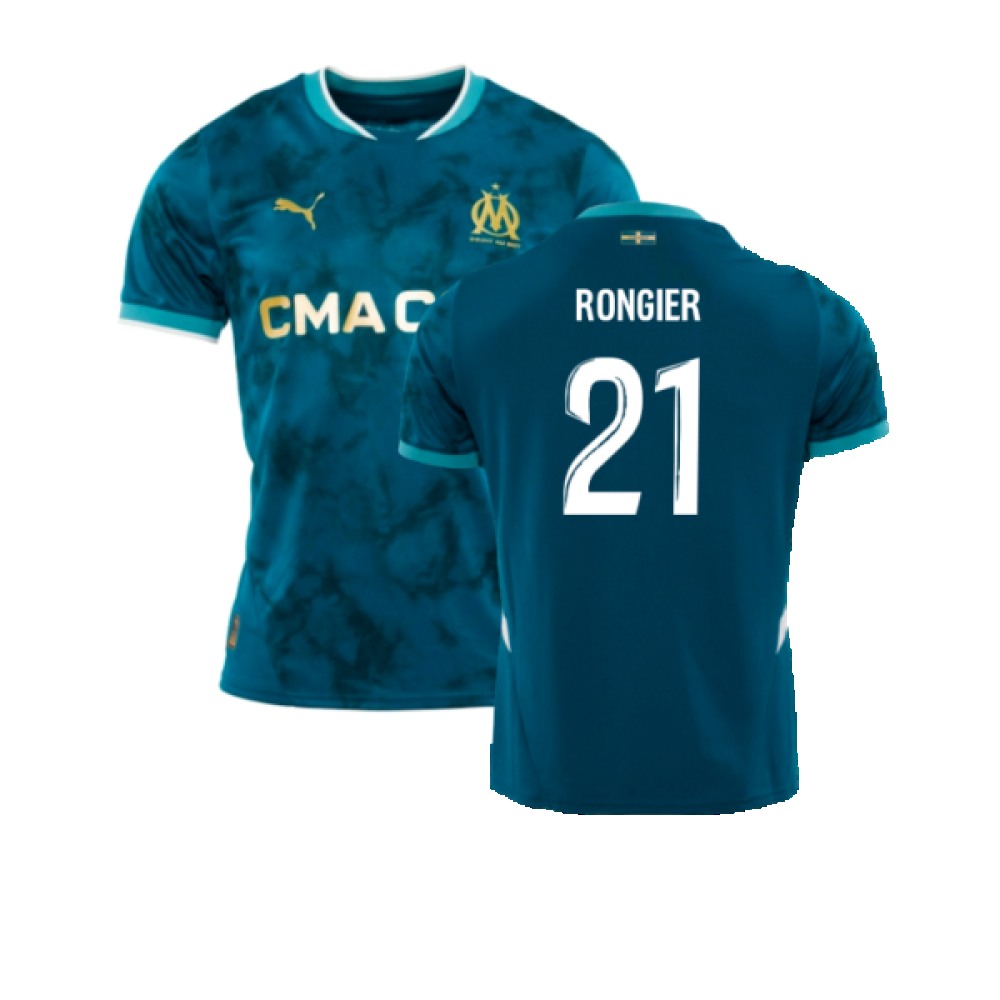 2024-2025 Marseille Away Shirt (Rongier 21)