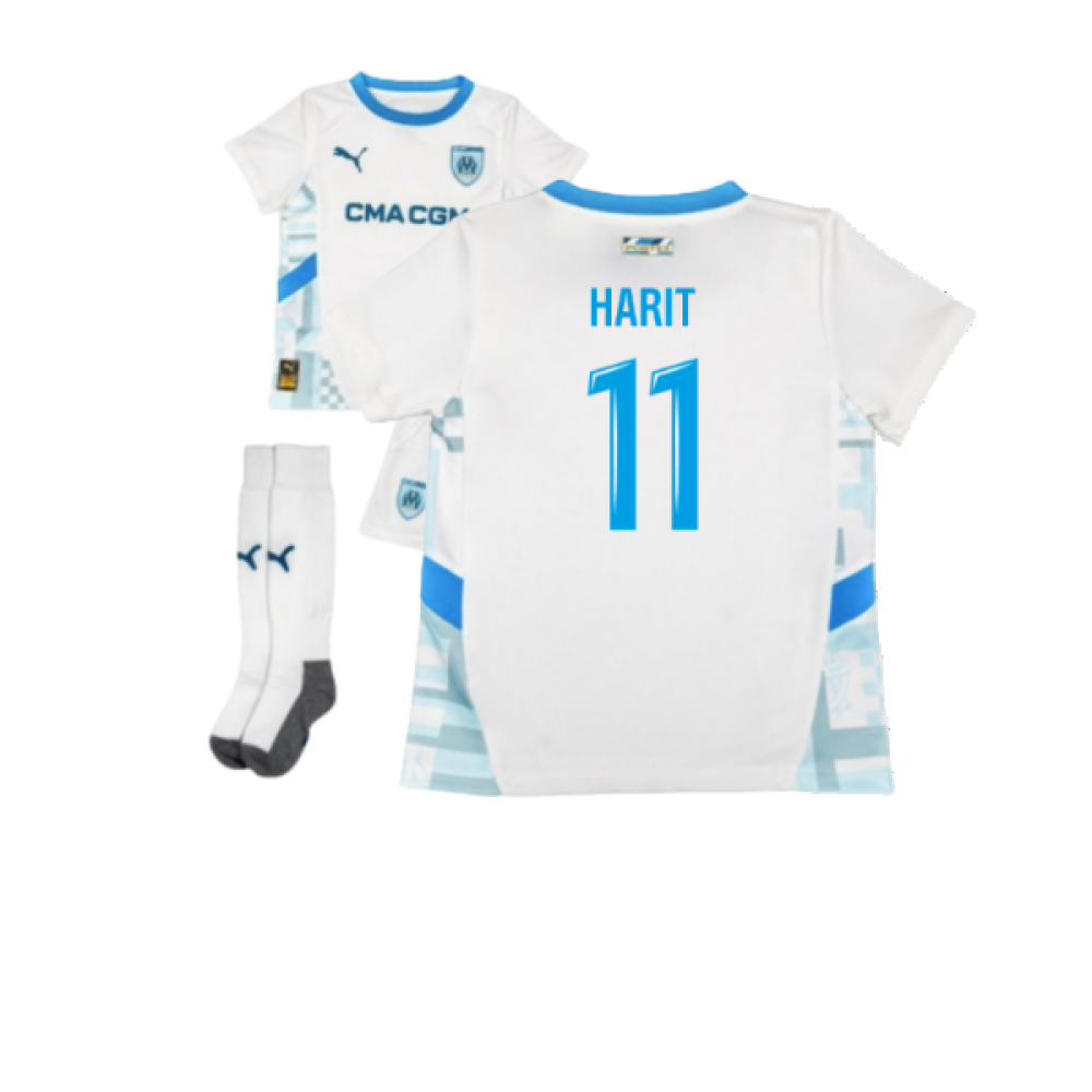 2024-2025 Marseille Home Mini Kit (Harit 11)