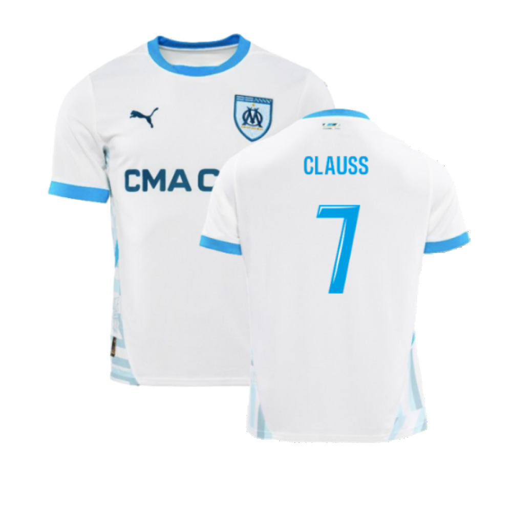 2024-2025 Marseille Home Shirt (Kids) (Clauss 7)