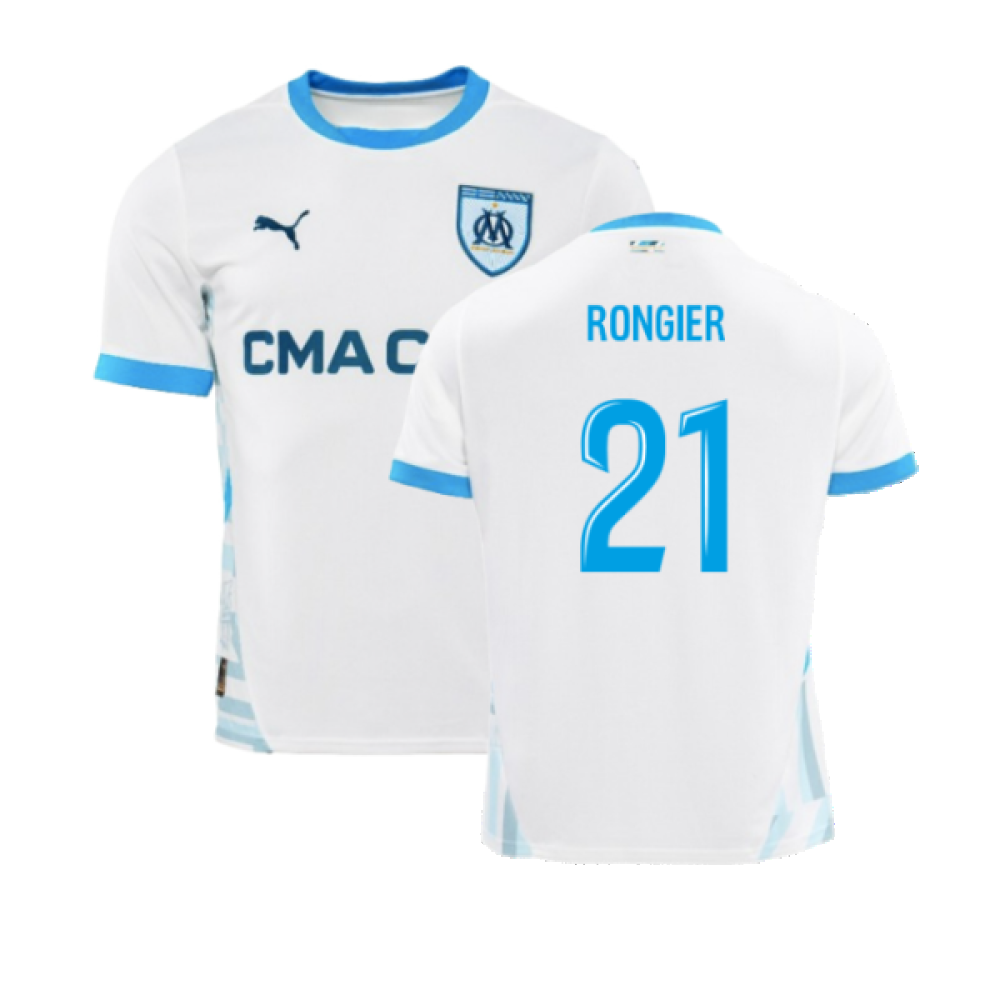 2024-2025 Marseille Home Shirt (Kids) (Rongier 21)