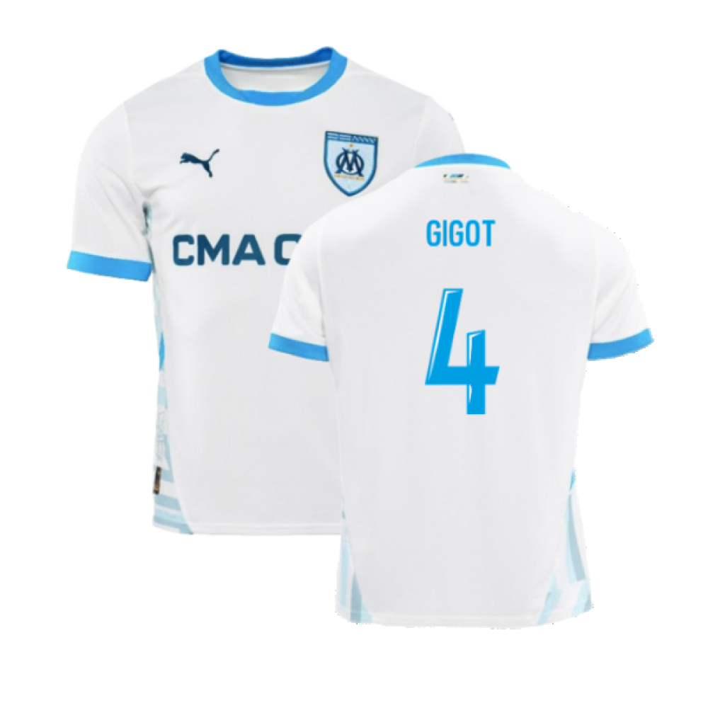 2024-2025 Marseille Home Shirt (Womens) (Gigot 4)