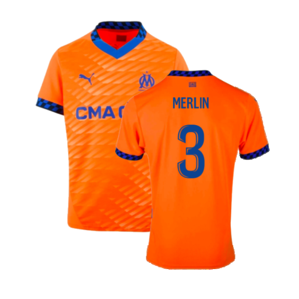 2024-2025 Marseille Third Shirt (Kids) (Merlin 3)