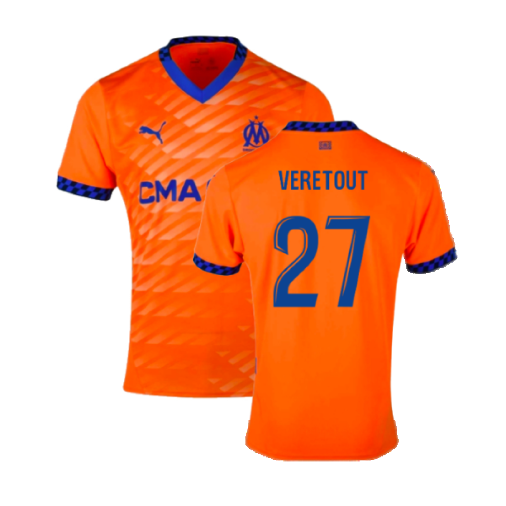 2024-2025 Marseille Third Shirt (Veretout 27)