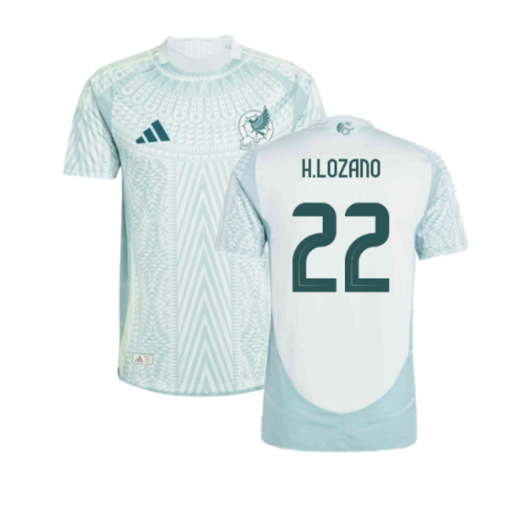 2024-2025 Mexico Authentic Away Shirt (H.LOZANO 22)