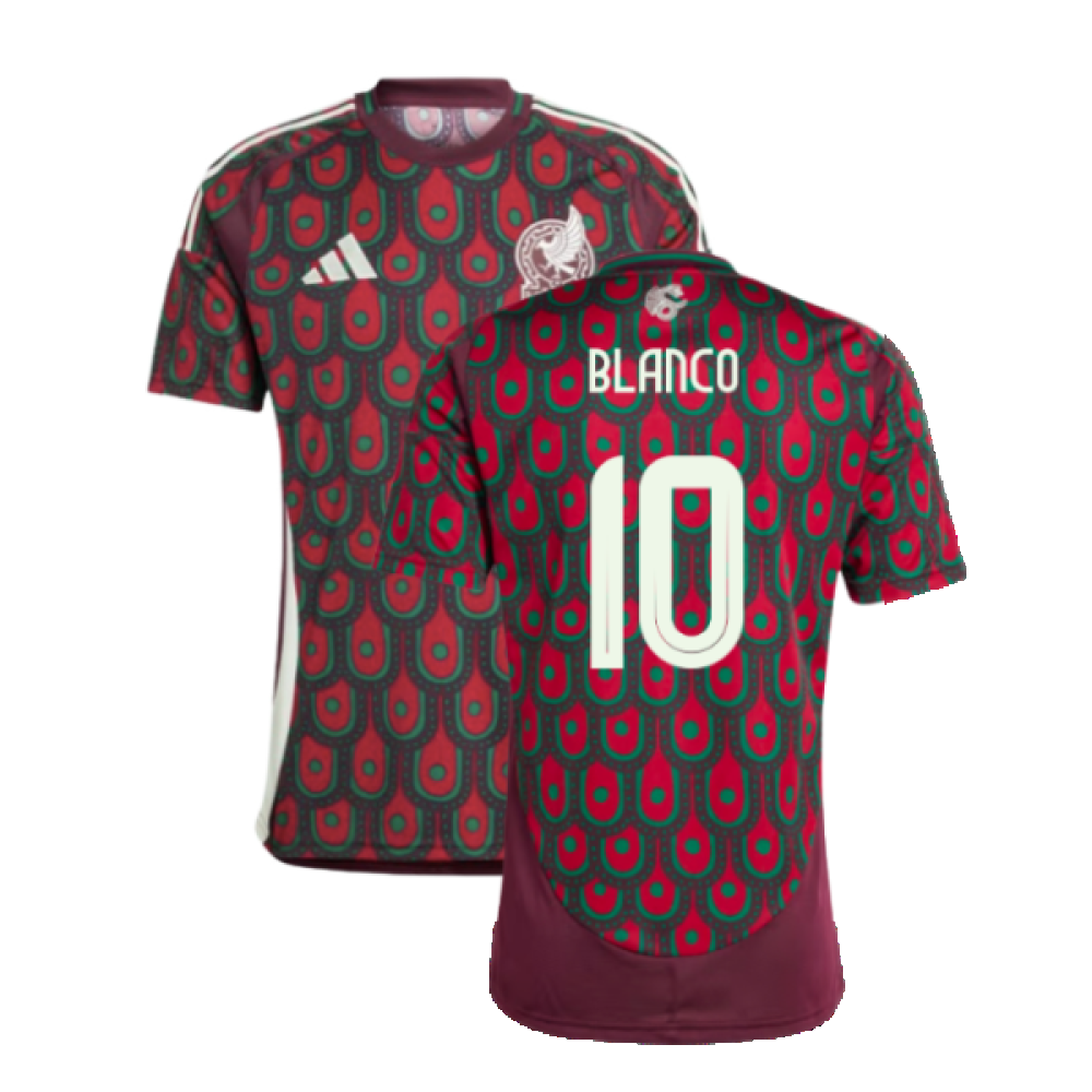 2024-2025 Mexico Home Shirt (BLANCO 10)