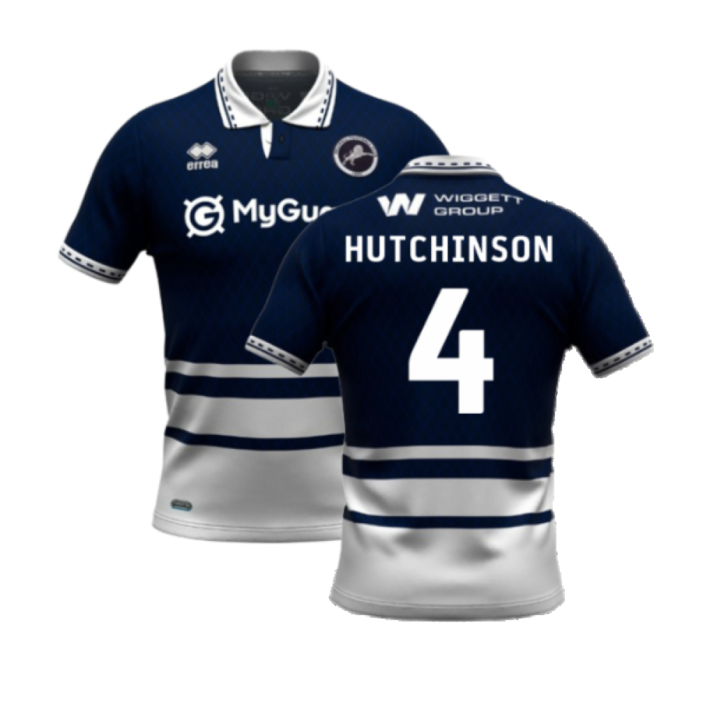 2024-2025 Millwall Home Shirt (Hutchinson 4)