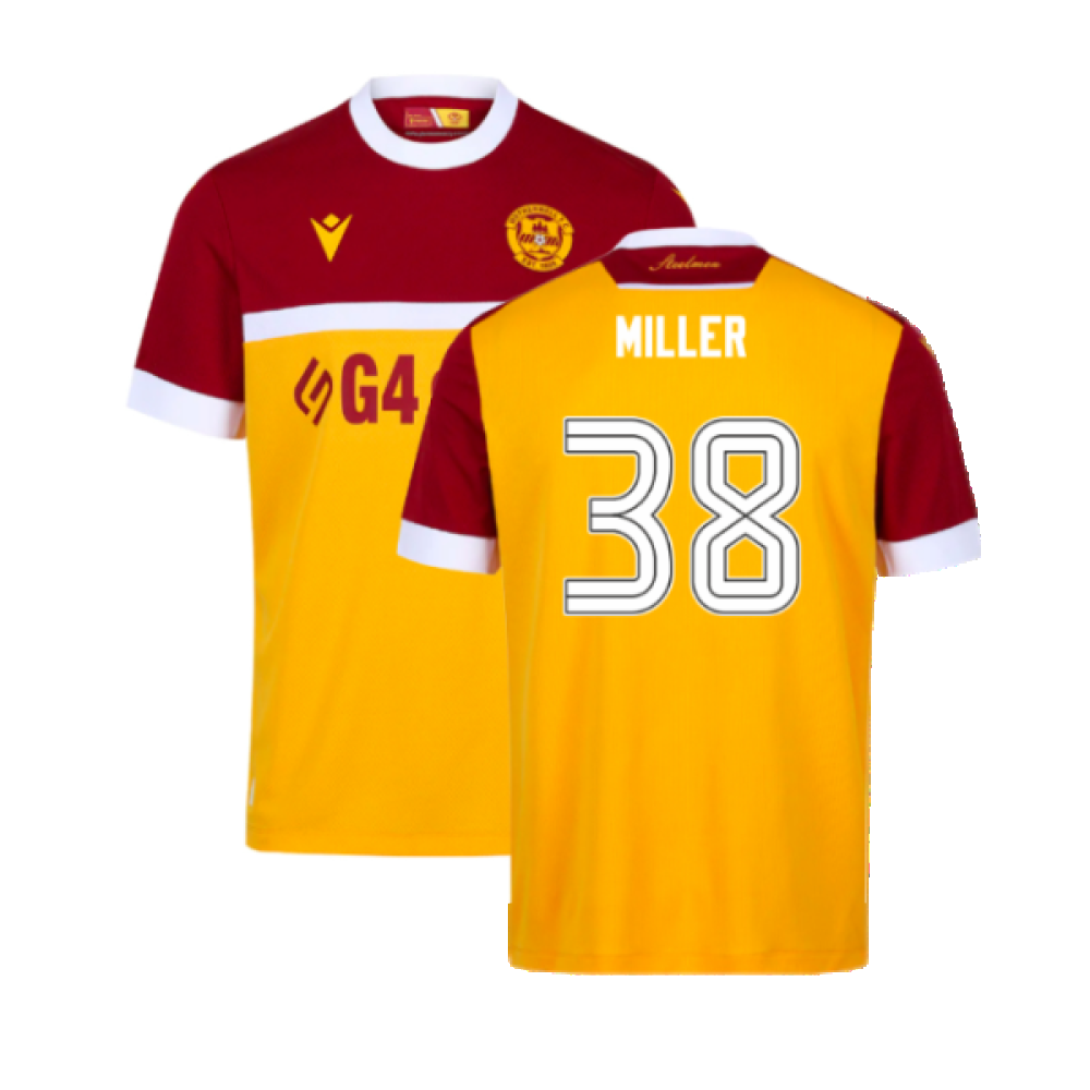 2024-2025 Motherwell Home Shirt (Miller 38)