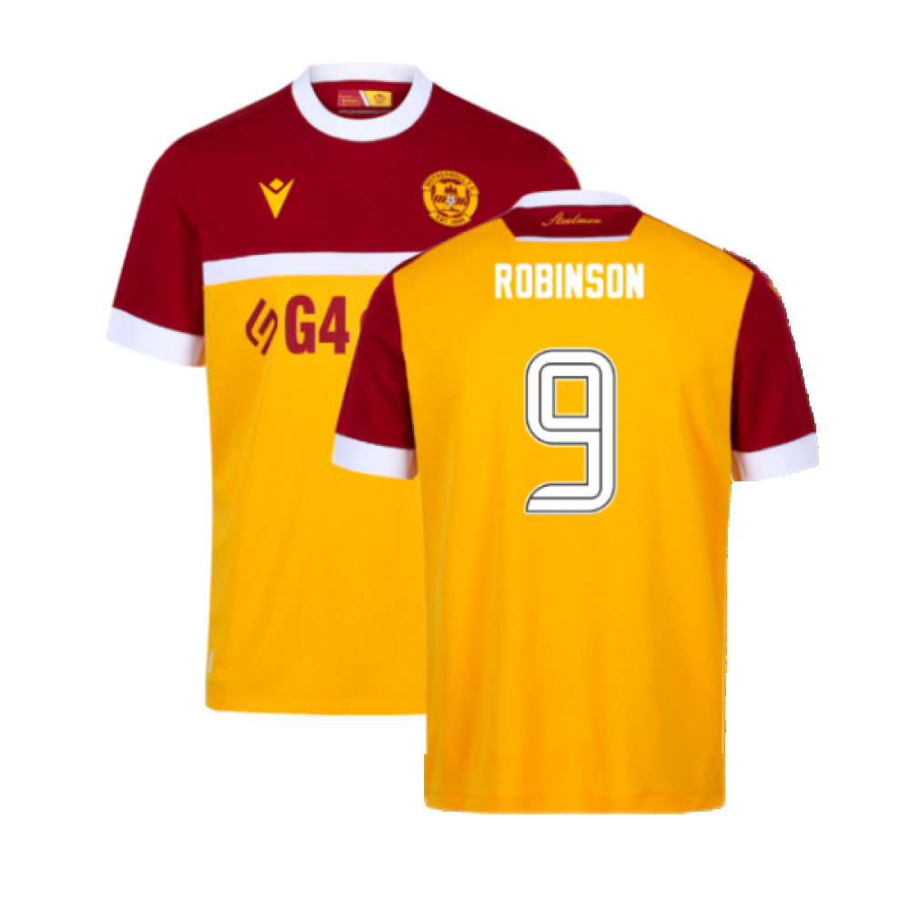 2024-2025 Motherwell Home Shirt (Robinson 9)