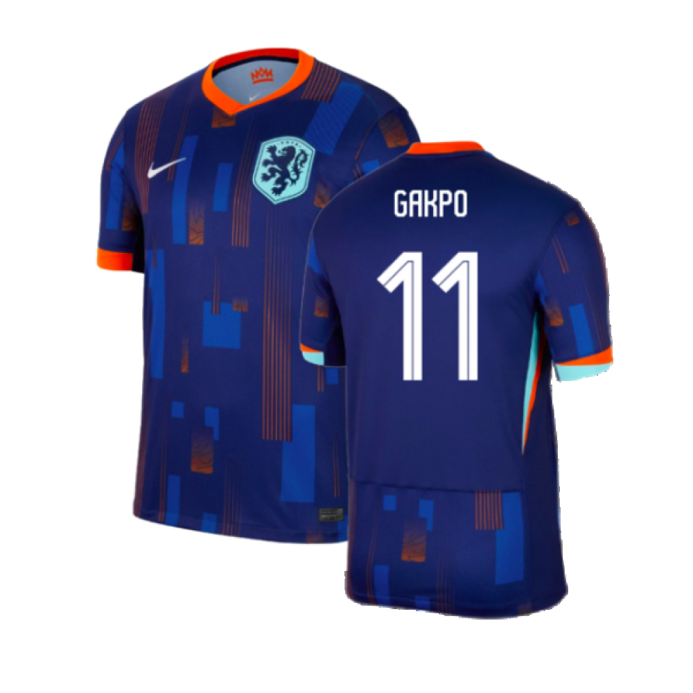 2024-2025 Netherlands Away Shirt (Gakpo 11)