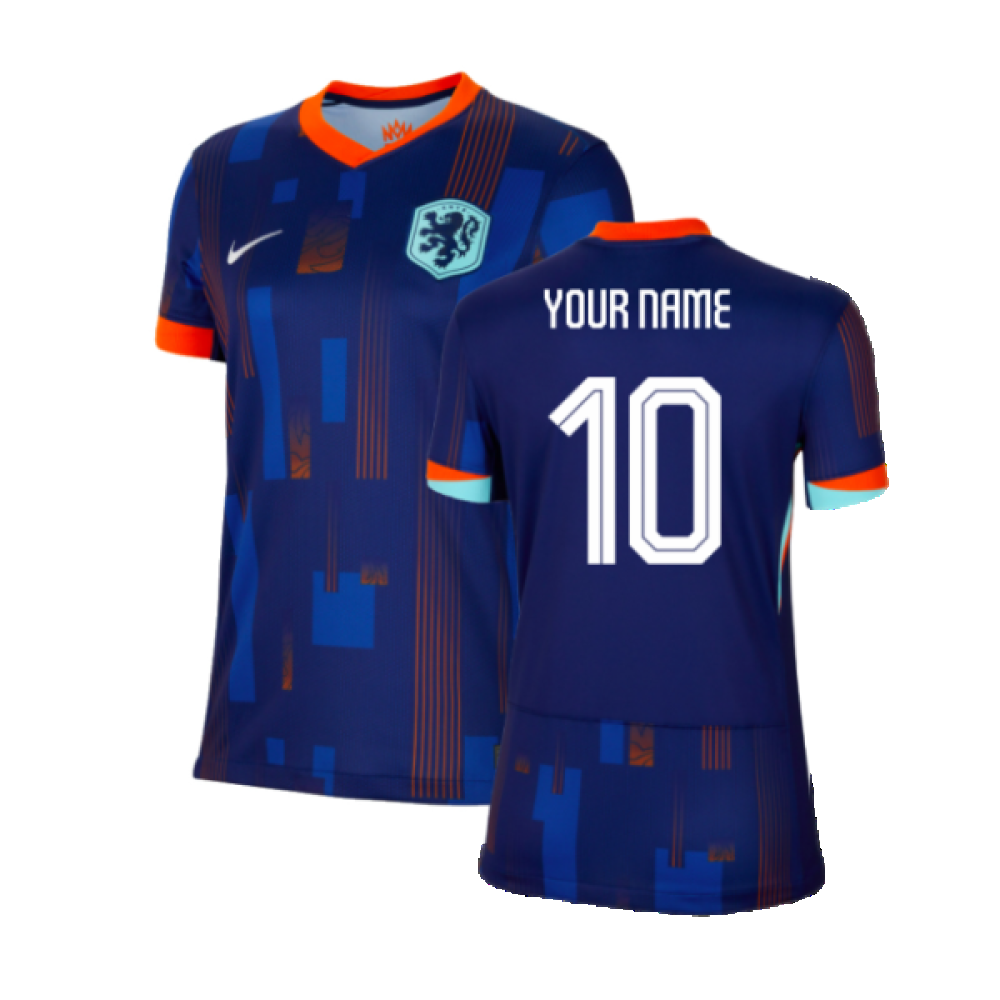 2024-2025 Netherlands Away Shirt (Womens) (Your Name)