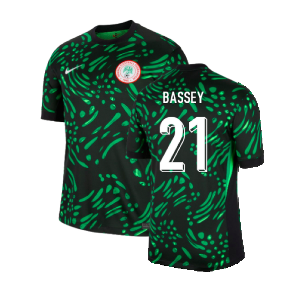 2024-2025 Nigeria Away Shirt (Bassey 21)