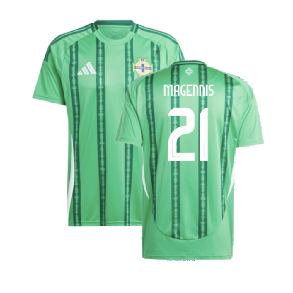 2024-2025 Northern Ireland Home Shirt (Magennis 21)