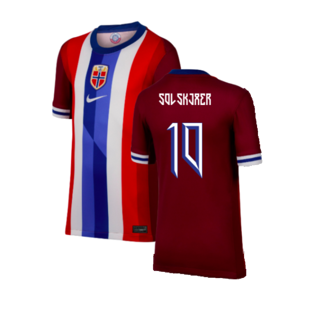 2024-2025 Norway Home Shirt (Kids) (SOLSKJAER 10)