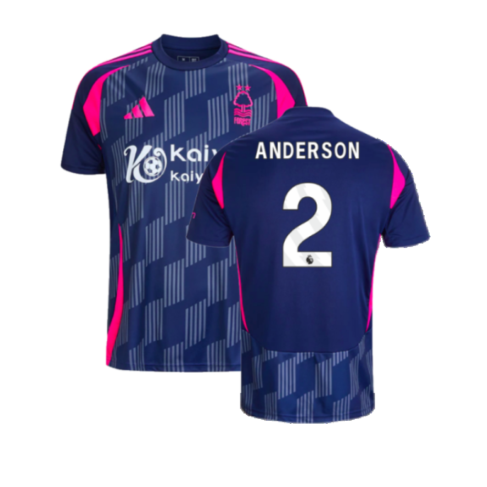 2024-2025 Nottingham Forest Away Shirt (Anderson 2)