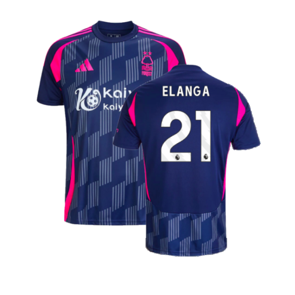 2024-2025 Nottingham Forest Away Shirt (Elanga 21)