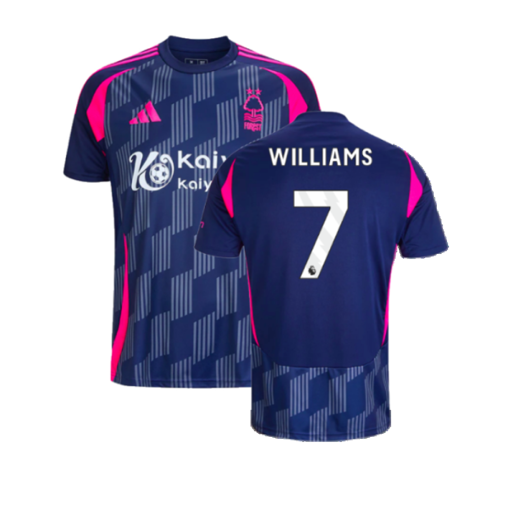 2024-2025 Nottingham Forest Away Shirt (Williams 7)