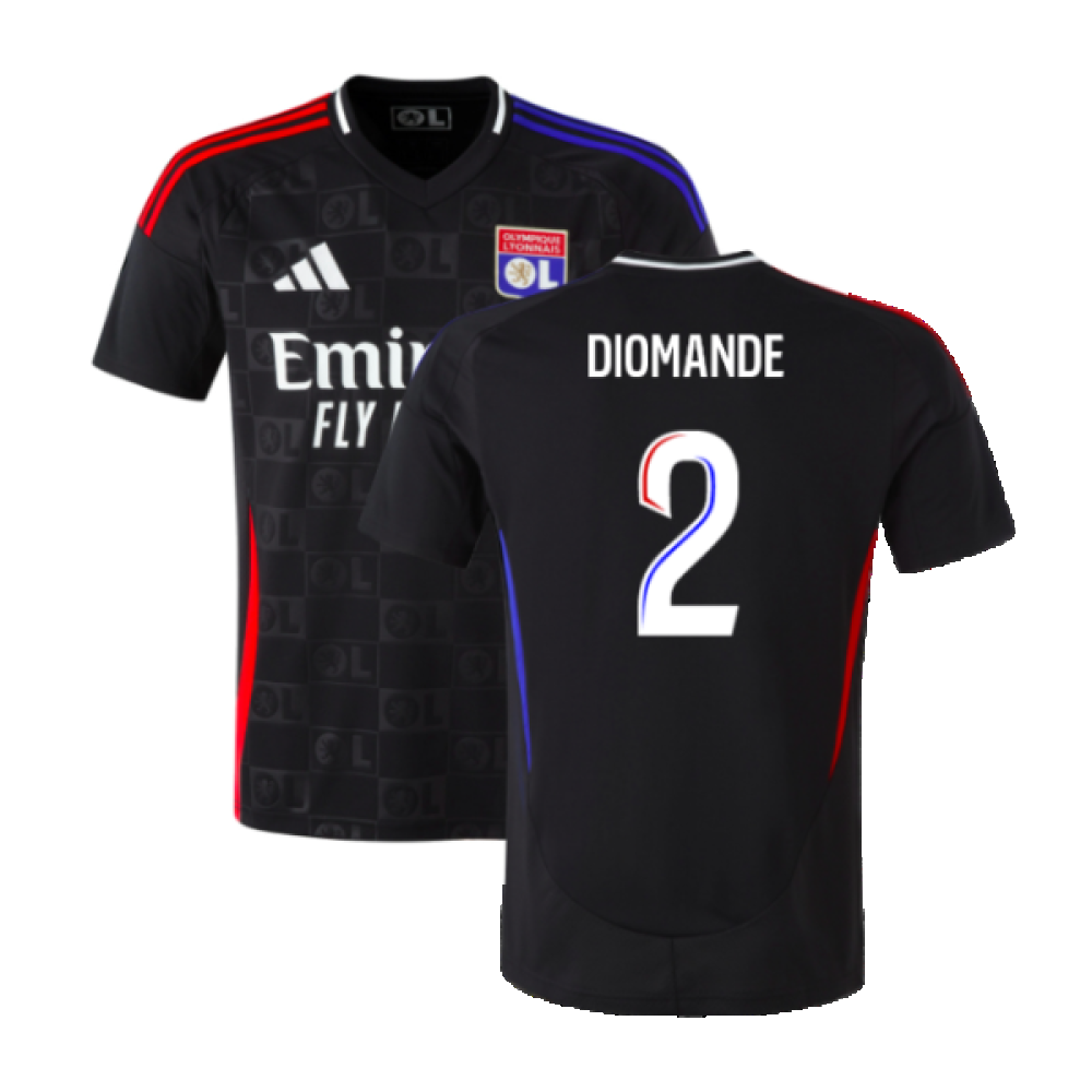 2024-2025 Olympique Lyon Away Shirt (Diomande 2)