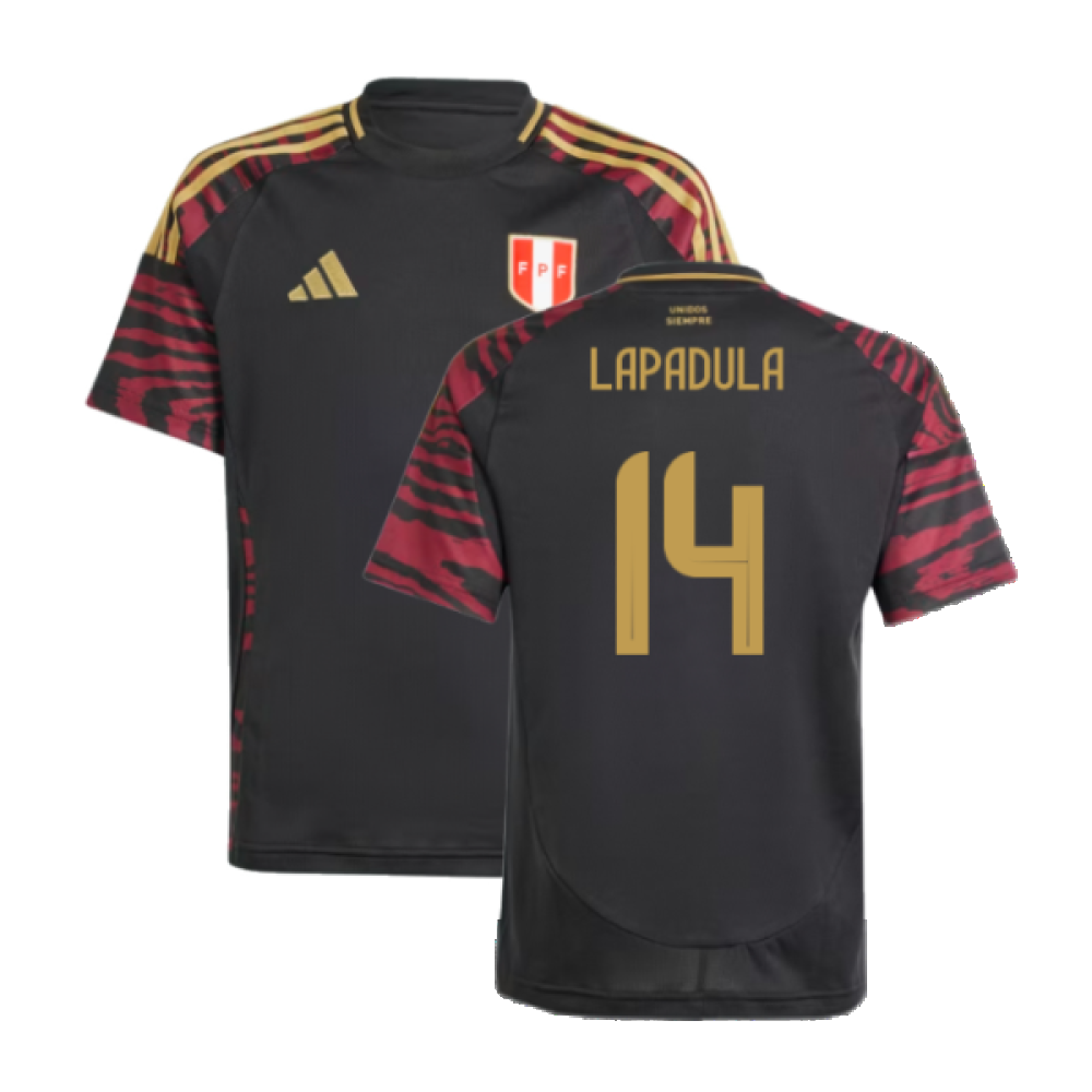 2024-2025 Peru Away Shirt (Kids) (Lapadula 14)