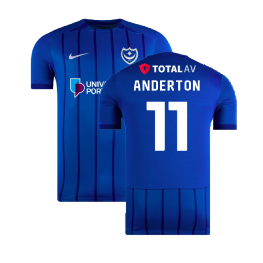 2024-2025 Portsmouth Home Shirt (Anderton 11)