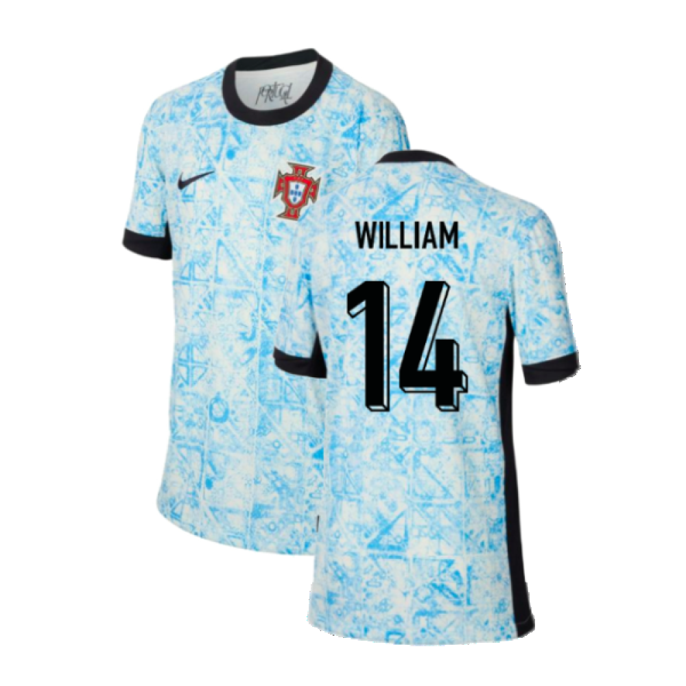 2024-2025 Portugal Away Shirt (Kids) (William 14)