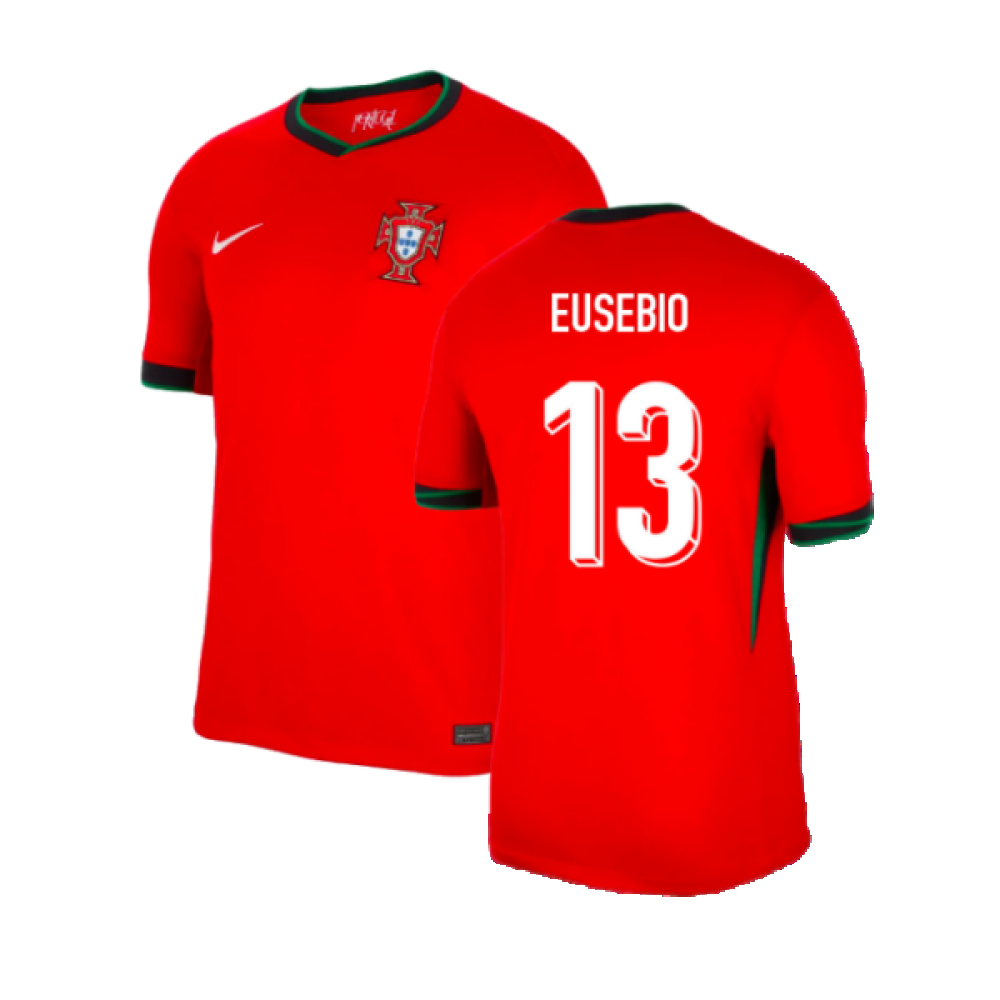 2024-2025 Portugal Home Shirt (Eusebio 13)