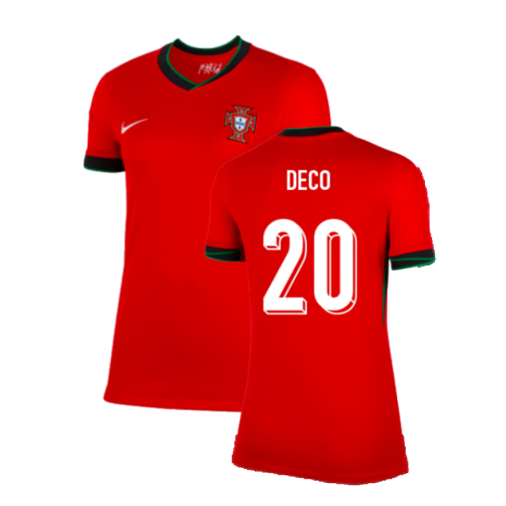 2024-2025 Portugal Home Shirt (Womens) (Deco 20)