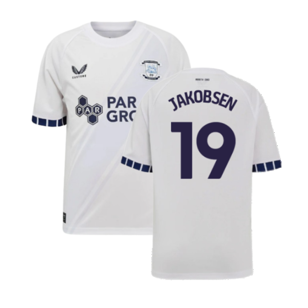 2024-2025 Preston North End Home Shirt (Kids) (Jakobsen 19)