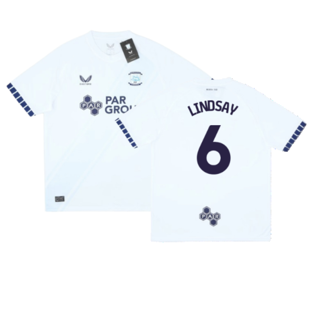 2024-2025 Preston North End Home Shirt (Lindsay 6)