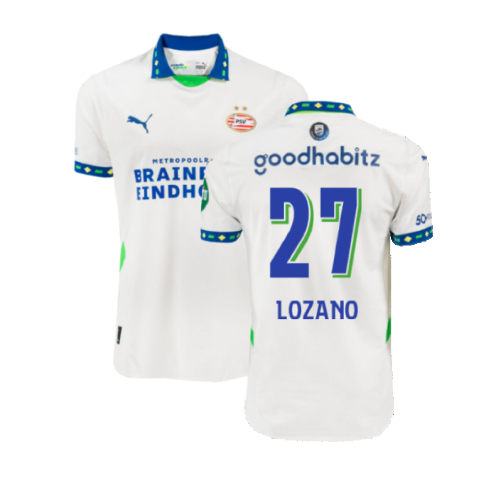 2024-2025 PSV Eindhoven Third Shirt (Lozano 27)