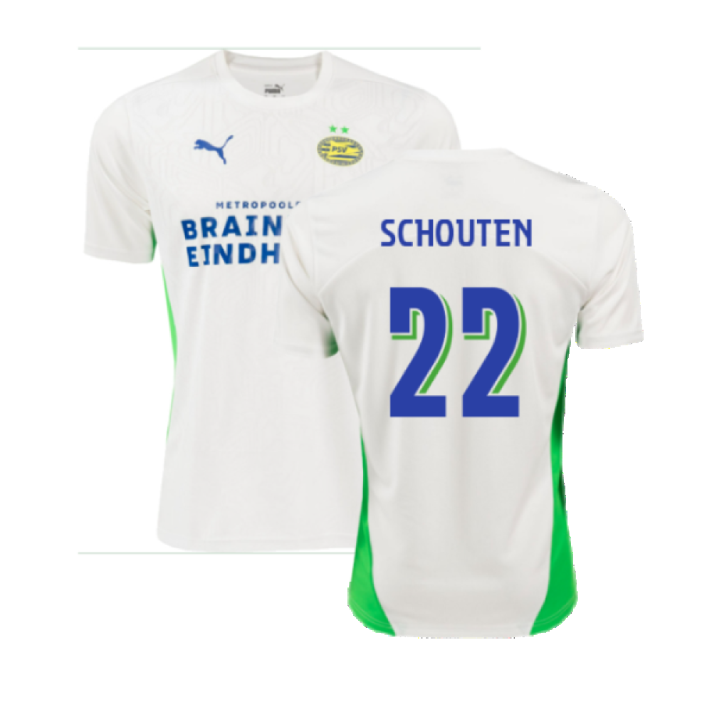 2024-2025 PSV Eindhoven Training Shirt (White) (Schouten 22)