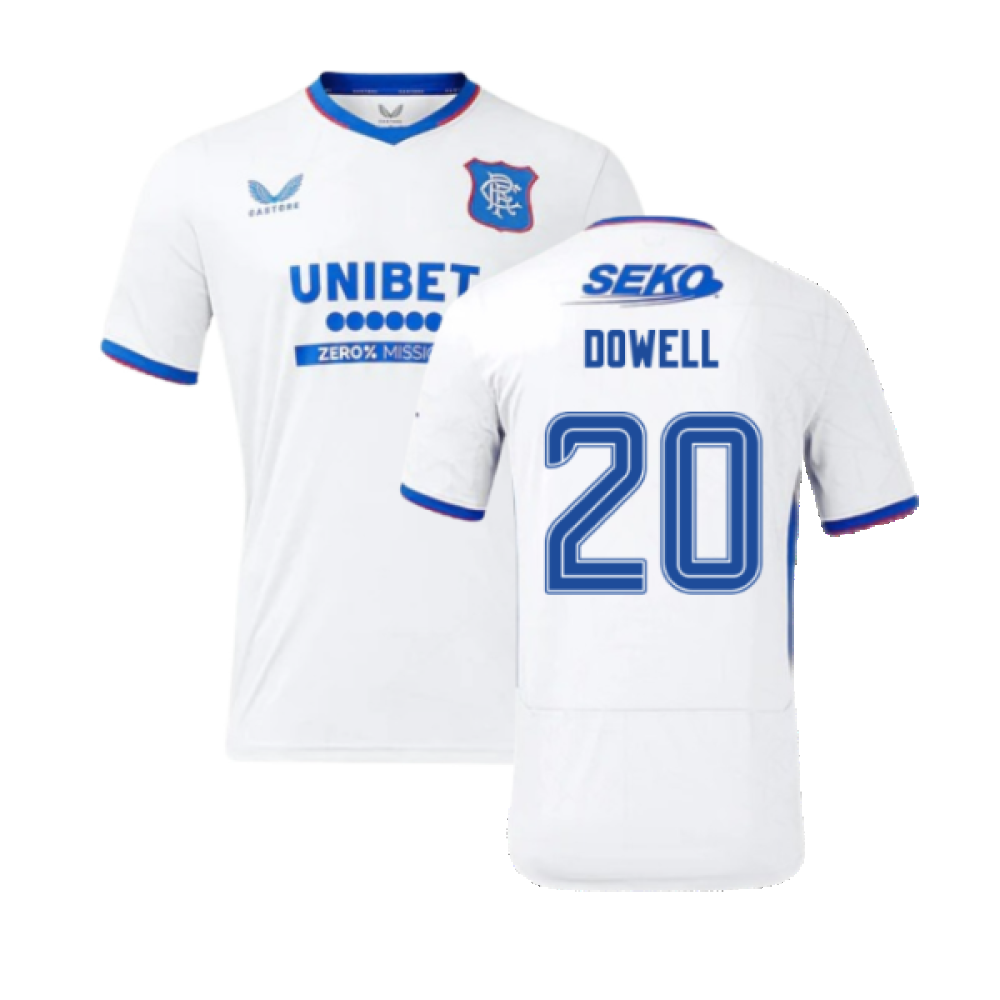 2024-2025 Rangers Away Shirt (Dowell 20)