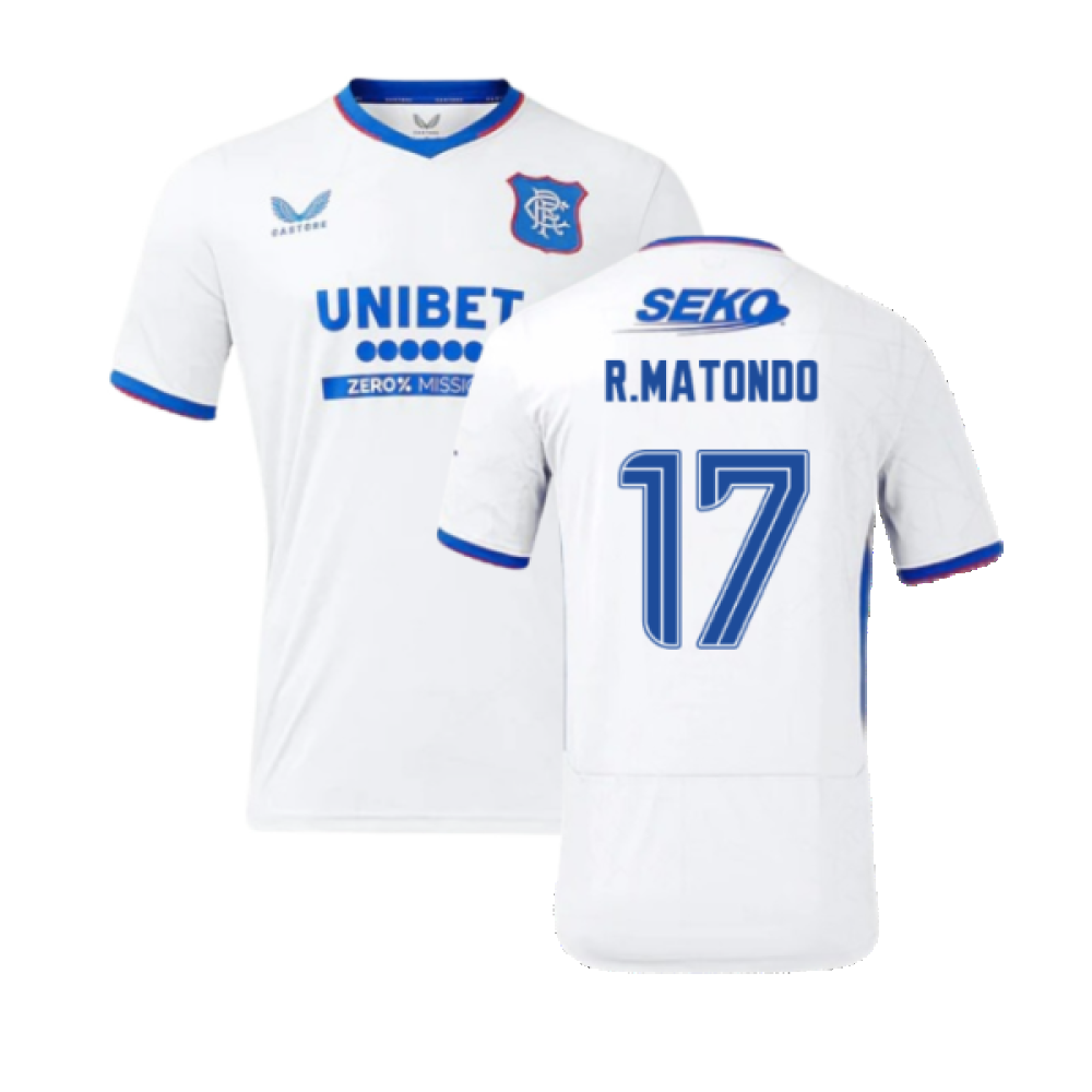 2024-2025 Rangers Away Shirt (R.Matondo 17)