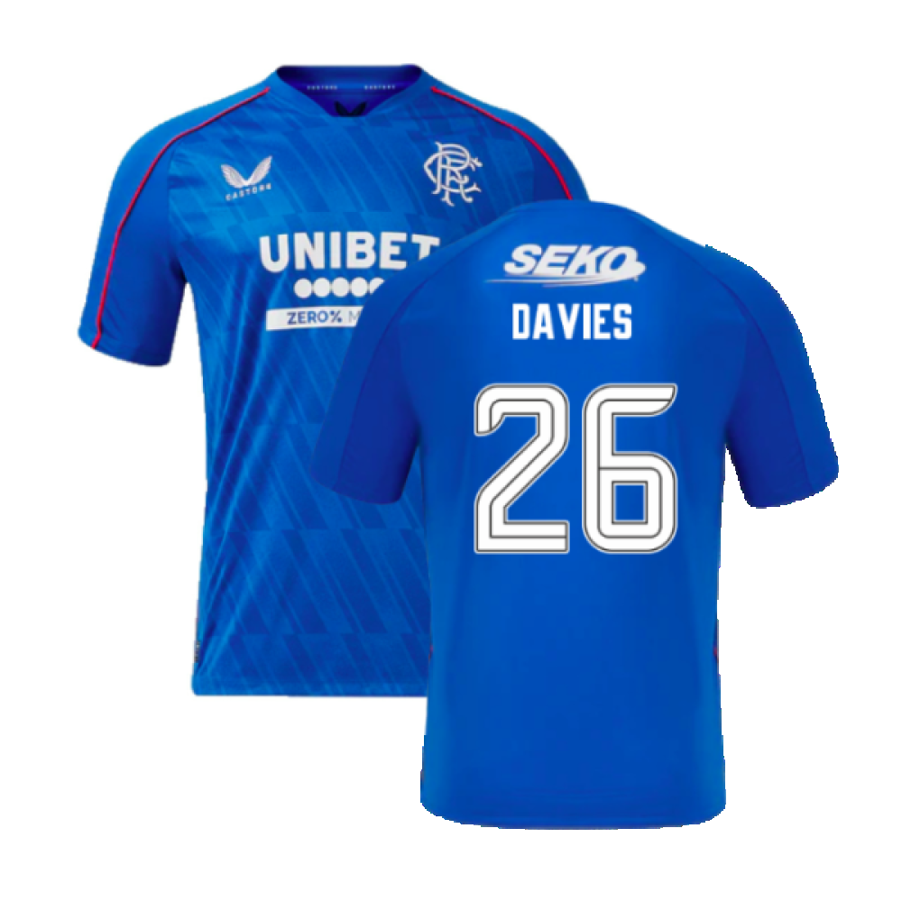 2024-2025 Rangers Home Shirt (Davies 26)