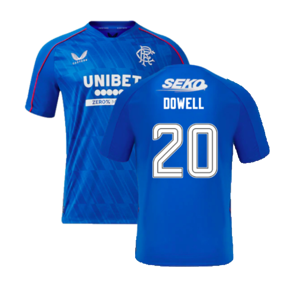 2024-2025 Rangers Home Shirt (Dowell 20)