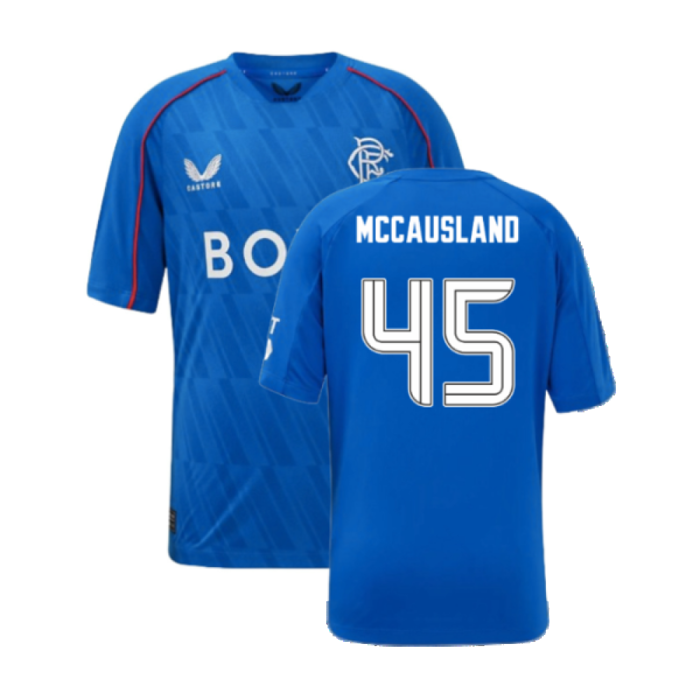 2024-2025 Rangers Home Shirt (Kids) (McCausland 45)