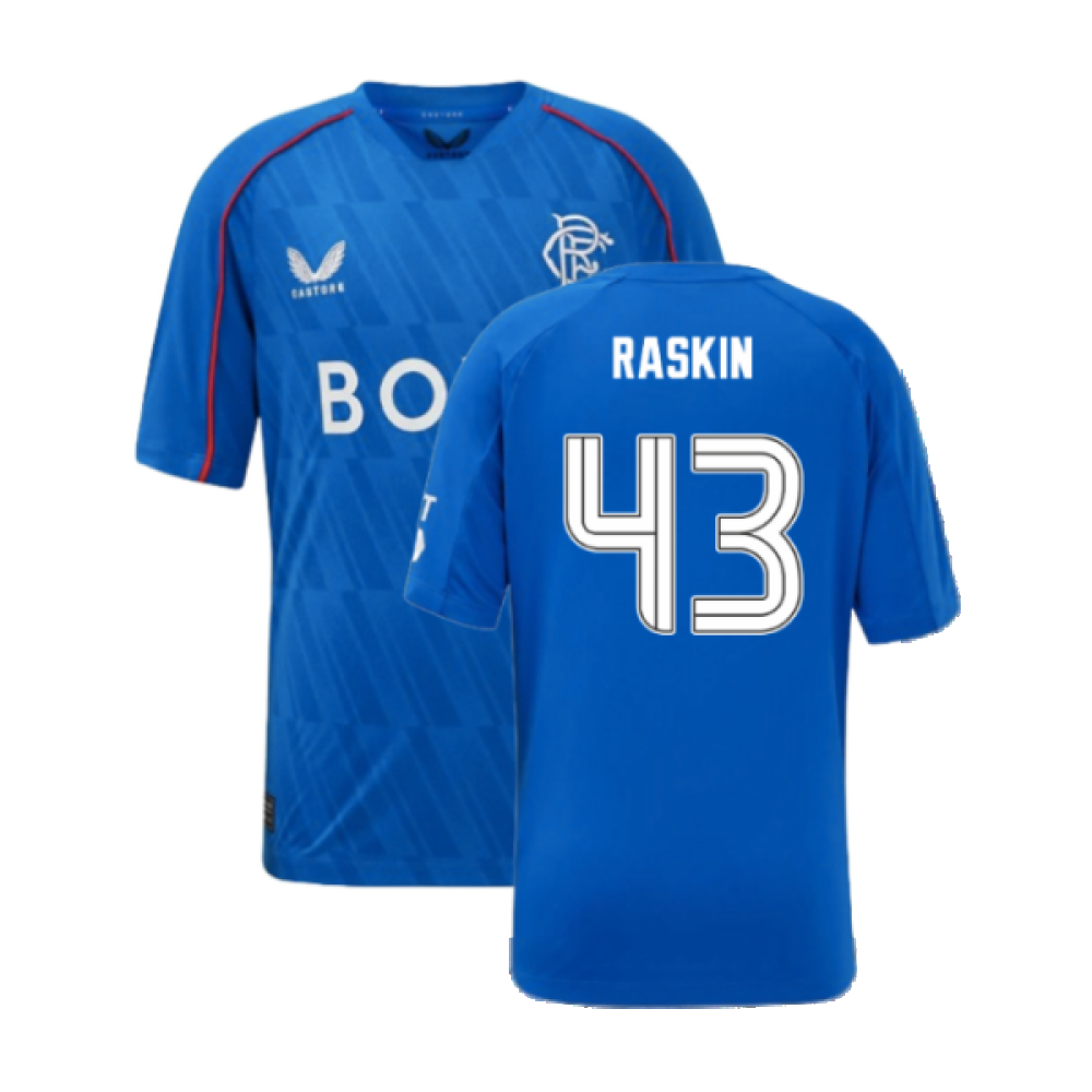 2024-2025 Rangers Home Shirt (Kids) (Raskin 43)