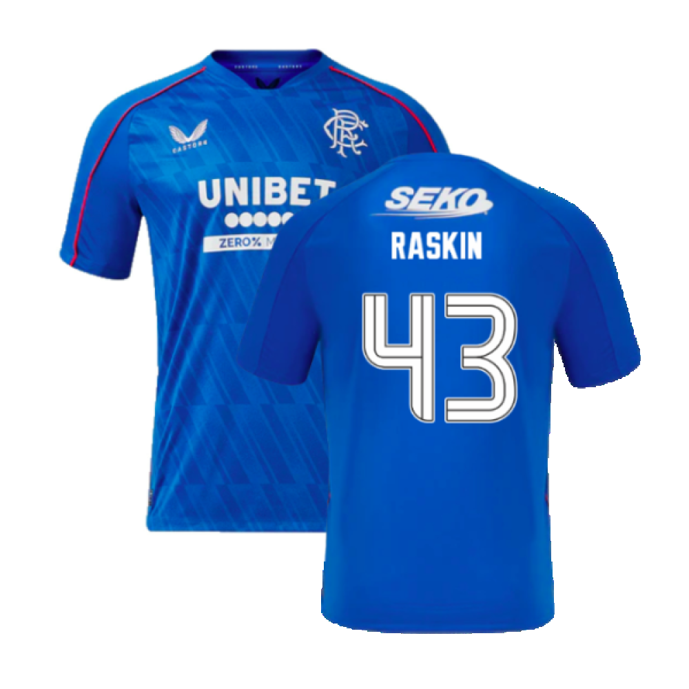 2024-2025 Rangers Home Shirt (Raskin 43)