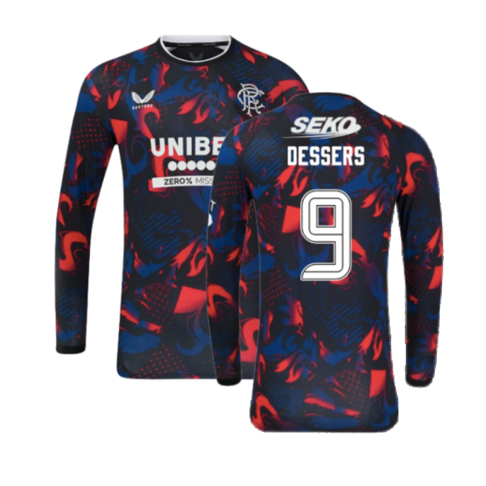 2024-2025 Rangers Long Sleeve Third Shirt (Dessers 9)