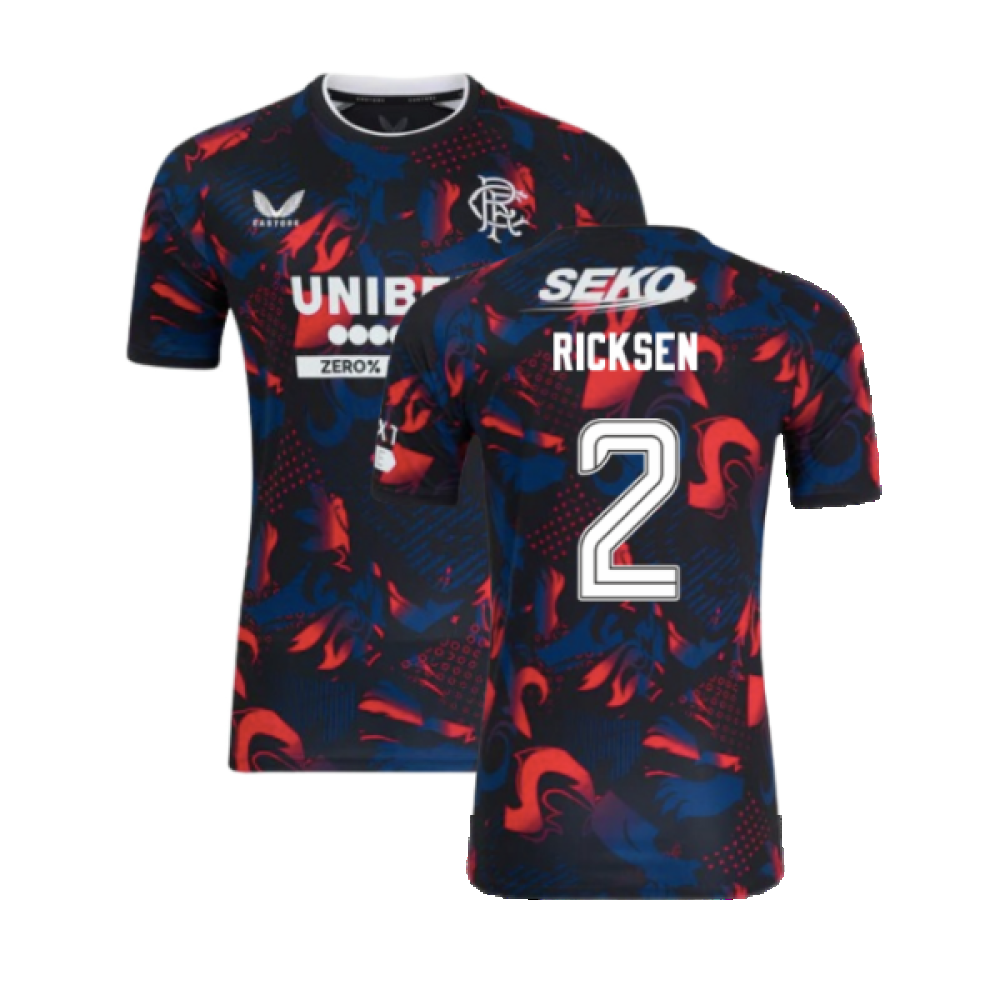 2024-2025 Rangers Third Authentic Pro Shirt (Ricksen 2)