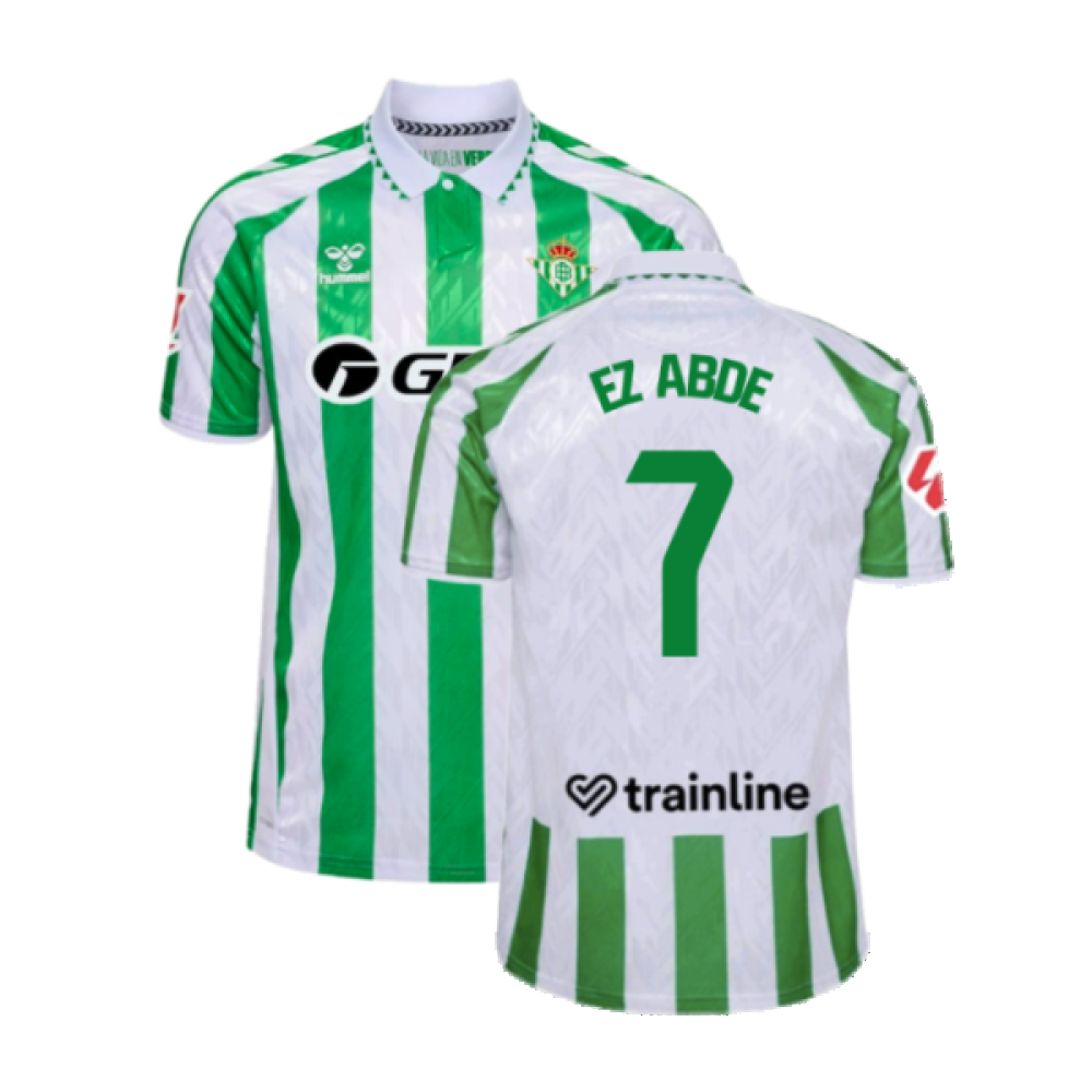 2024-2025 Real Betis Home Shirt (Kids) (Ez Abde 7)