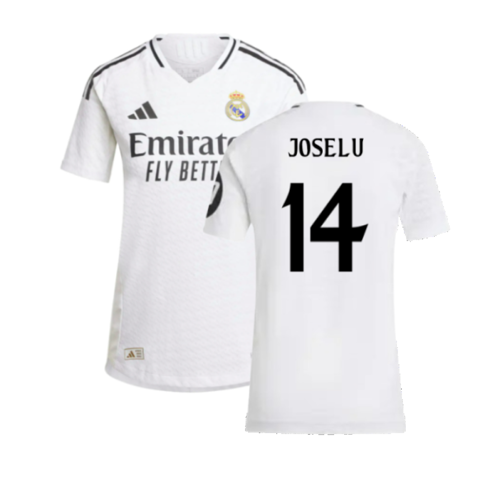 2024-2025 Real Madrid Authentic Home Shirt (Womens) (Joselu 14)