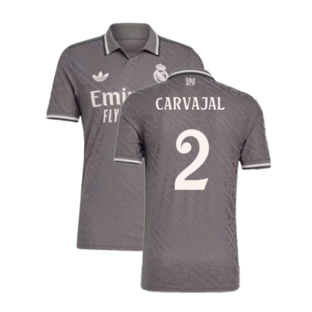 2024-2025 Real Madrid Authentic Third Shirt (Carvajal 2)