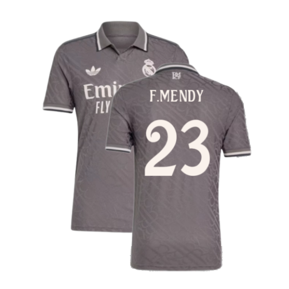 2024-2025 Real Madrid Authentic Third Shirt (F.Mendy 23)