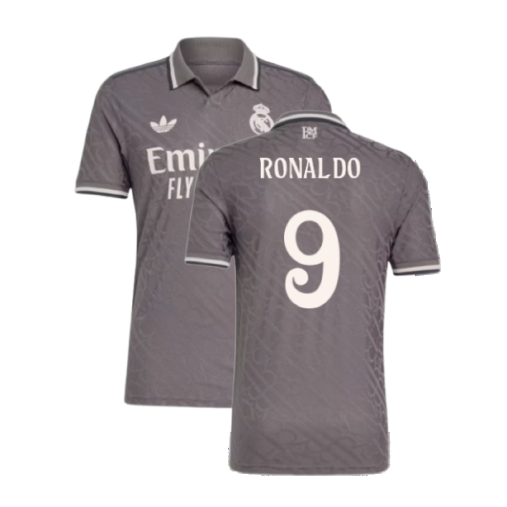 2024-2025 Real Madrid Authentic Third Shirt (Ronaldo 9)