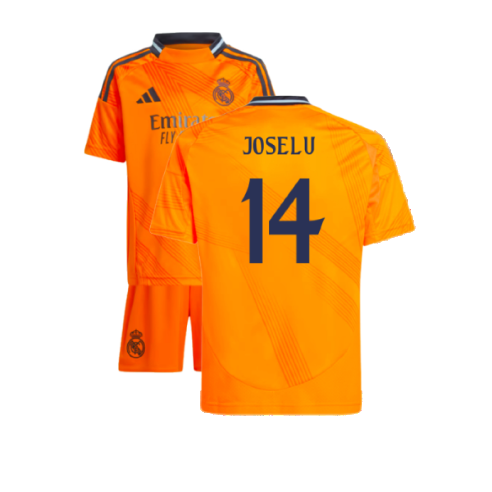 2024-2025 Real Madrid Away Mini Kit (Joselu 14)