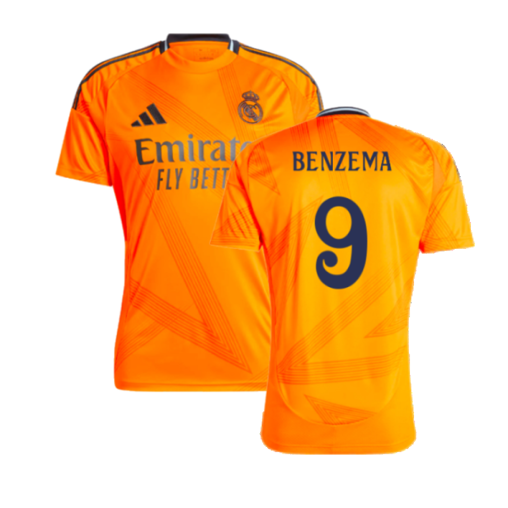 2024-2025 Real Madrid Away Shirt (Benzema 9)