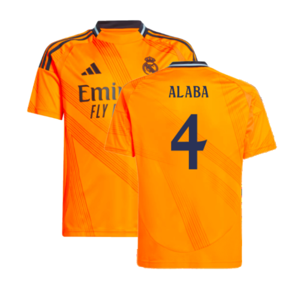 2024-2025 Real Madrid Away Shirt (Kids) (Alaba 4)