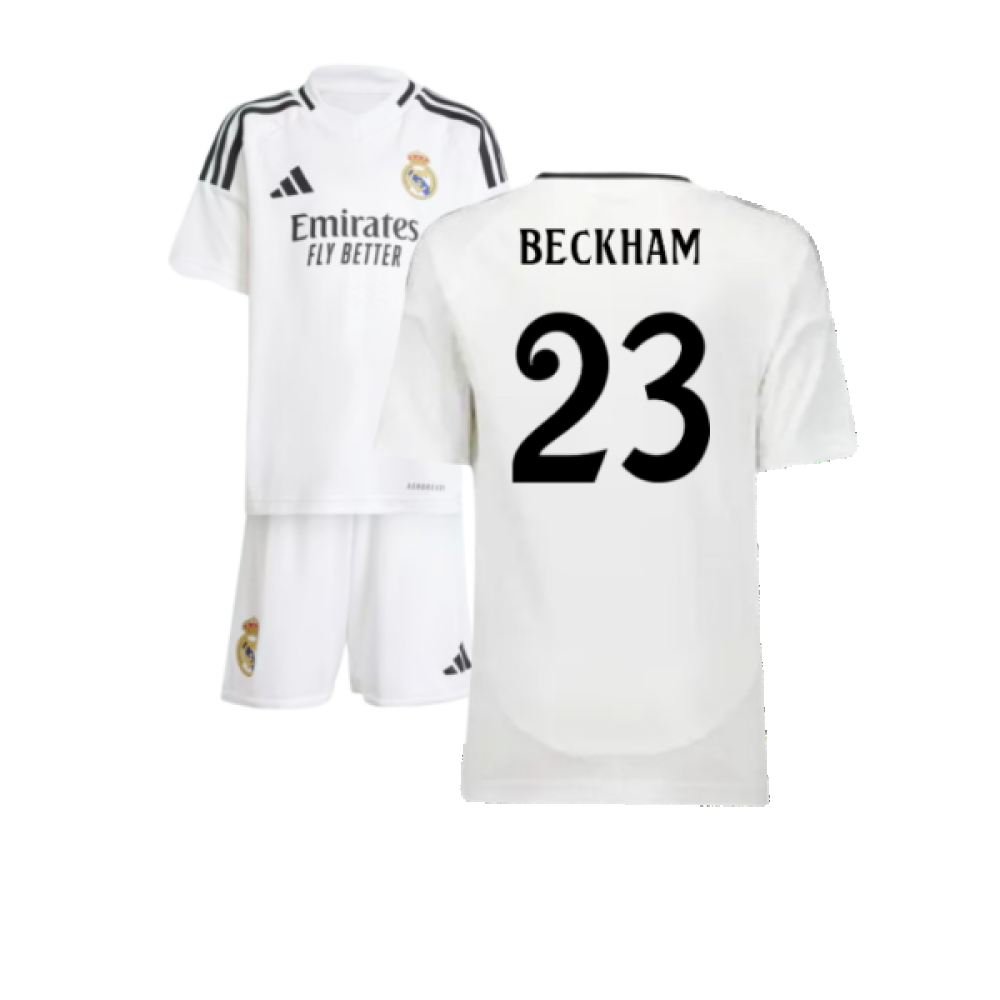 2024-2025 Real Madrid Home Mini Kit (Beckham 23)