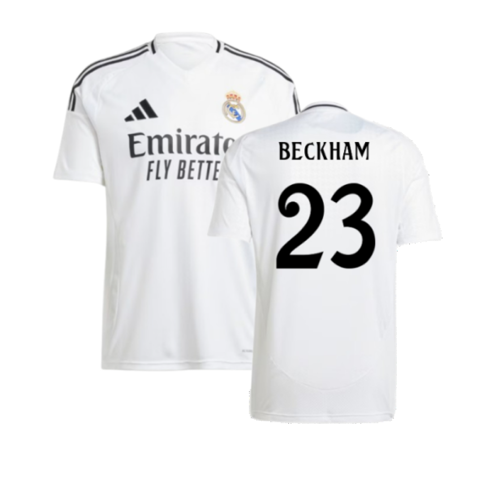 2024-2025 Real Madrid Home Shirt (Beckham 23)